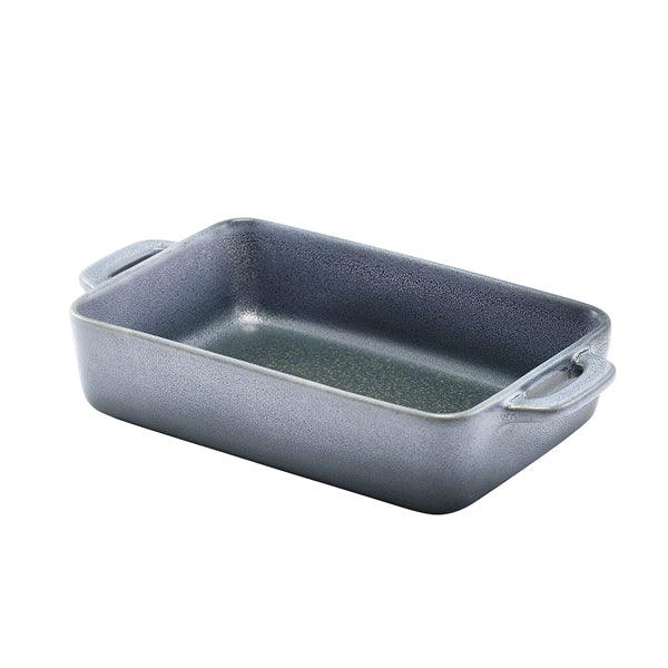Forge Graphite Stoneware Rectangular Dish 16 x 10.5 x 4cm - BESPOKE 77