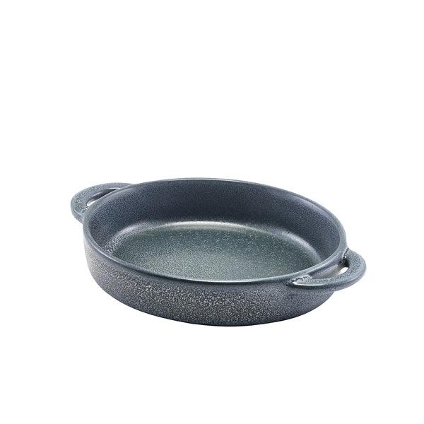 Forge Graphite Stoneware Round Dish 14.5 x 13 x 3cm - BESPOKE 77