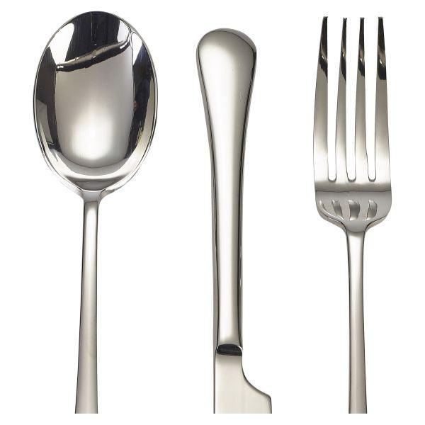 Genware Slim Dessert Knife 18/0 (Dozen) - BESPOKE 77