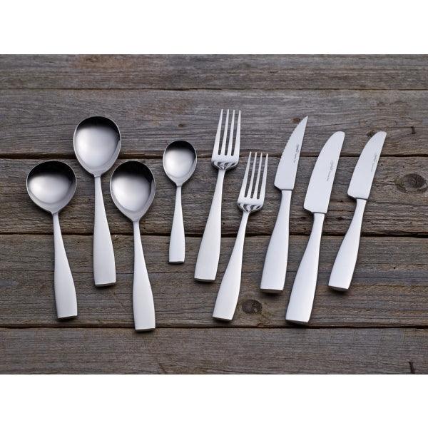 Genware Square Dessert Knife 18/0 (Dozen) - BESPOKE 77
