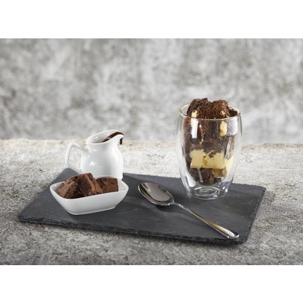 Genware Slim Dessert Spoon 18/0 (Dozen) - BESPOKE 77