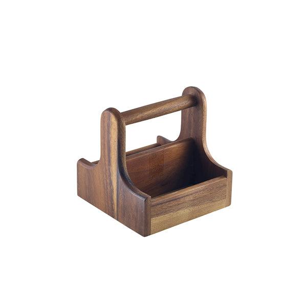 Small Dark Wood Table Caddy - BESPOKE 77