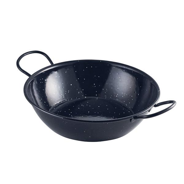 Black Enamel Dish 26cm - BESPOKE 77