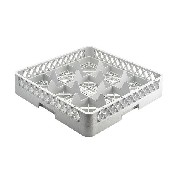 Genware 9 Compartment Glass Rack - BESPOKE 77