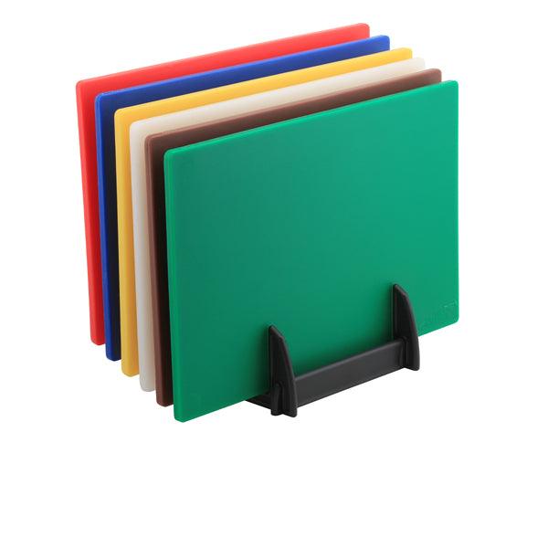 GenWare High Density Chopping Board And Rack Set 18 x 12 x 0.5" - BESPOKE 77
