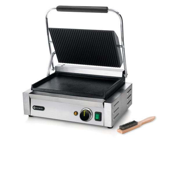Hendi Large Ribbed Top Contact Grill - BESPOKE 77