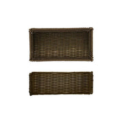 Foldable Polywicker GN1/3 Basket 32.5 x 17.6 x 10cm - BESPOKE 77