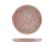 Terra Porcelain Rose Low Presentation Plate 21cm - BESPOKE 77