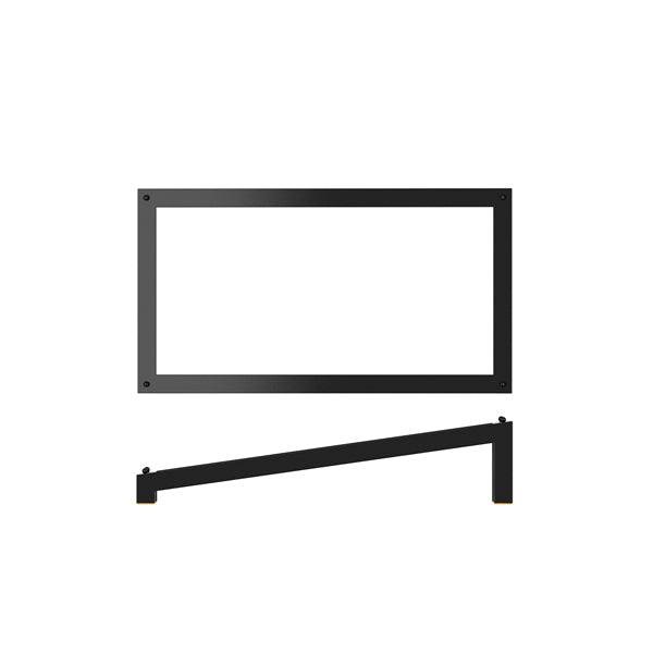 Black Luxor Metal GN1/3 Angled Riser 32.5 x 17.6 x 7cm - BESPOKE 77