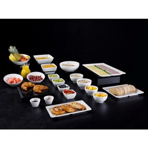 White Melamine Platter GN 2/4 Size 53X17.5cm - BESPOKE 77