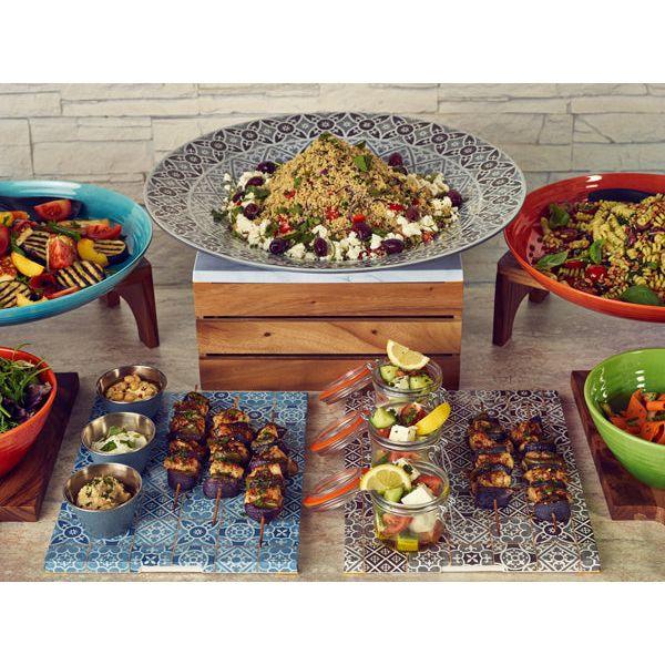 Grey Marrakesh Melamine Bowl 48 x 6cm - BESPOKE 77