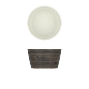 Oak/White New Haven Melamine Bowl 26.5 x 15cm - BESPOKE 77