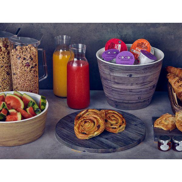 Oak New Haven Melamine Round Slab 32.5cm - BESPOKE 77