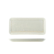 Terra Porcelain Pearl Narrow Rectangular Platter 27 x 12.5cm - BESPOKE 77