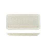 Terra Porcelain Pearl Narrow Rectangular Platter 31 x 14cm - BESPOKE 77