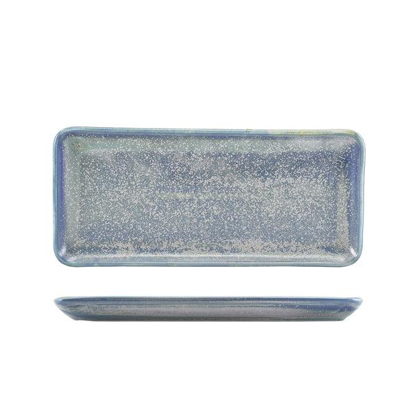 Terra Porcelain Seafoam Narrow Rectangular Platter 31 x 14cm - BESPOKE 77