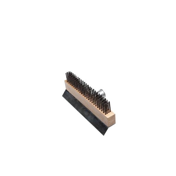 Pizza Oven Wire Brush W/Scraper (No Handle) - BESPOKE 77