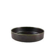 Terra Porcelain Black Presentation Bowl 18cm - BESPOKE 77
