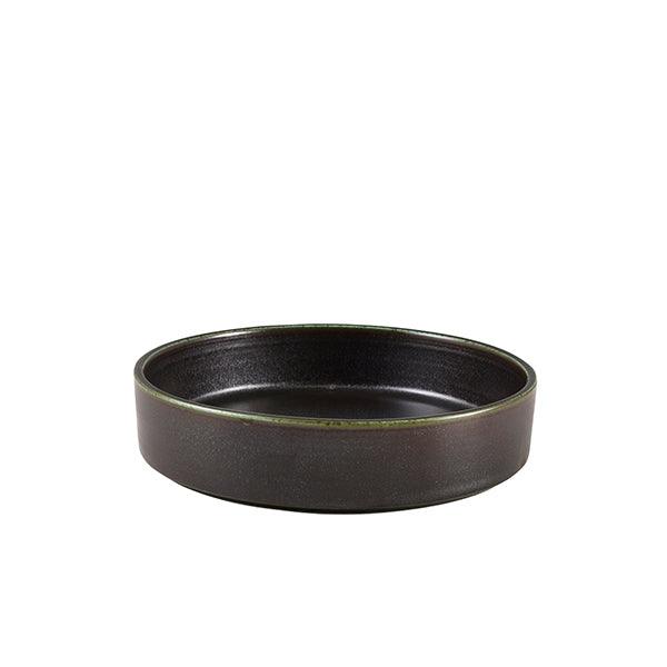 Terra Porcelain Black Presentation Bowl 18cm - BESPOKE 77