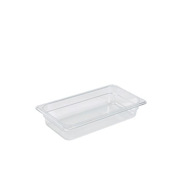1/3 -Polycarbonate GN Pan 65mm Clear - BESPOKE 77