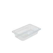 1/4 -Polycarbonate GN Pan 100mm Clear - BESPOKE 77