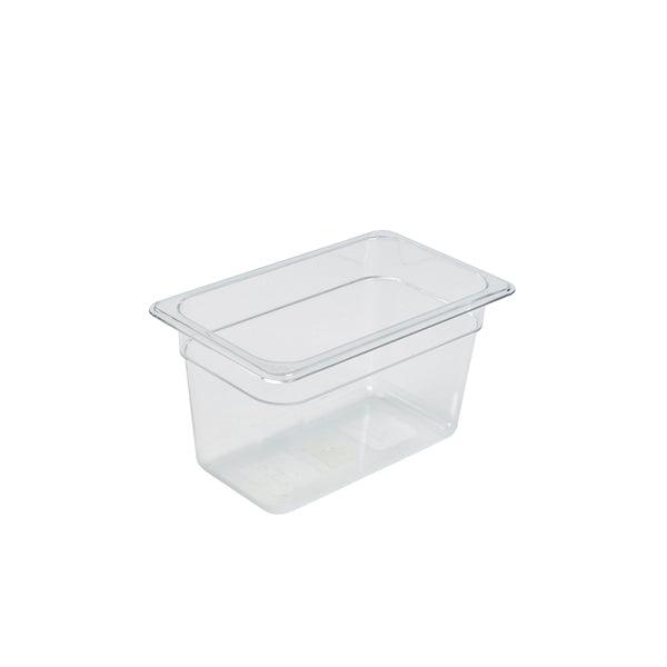 1/4 -Polycarbonate GN Pan 150mm Clear - BESPOKE 77
