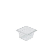 1/6 -Polycarbonate GN Pan 100mm Clear - BESPOKE 77