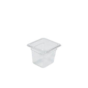 1/6 -Polycarbonate GN Pan 150mm Clear - BESPOKE 77