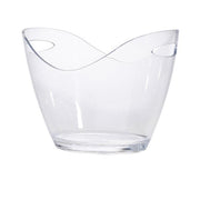 Clear Plastic Champagne Bucket Large - BESPOKE 77