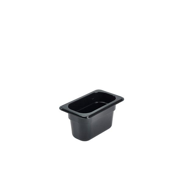 1/9 -Polycarbonate GN Pan 100mm Black - BESPOKE 77