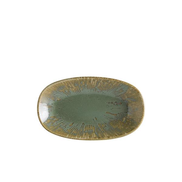 Sage Snell Gourmet Oval Plate 24 x 14cm - BESPOKE 77