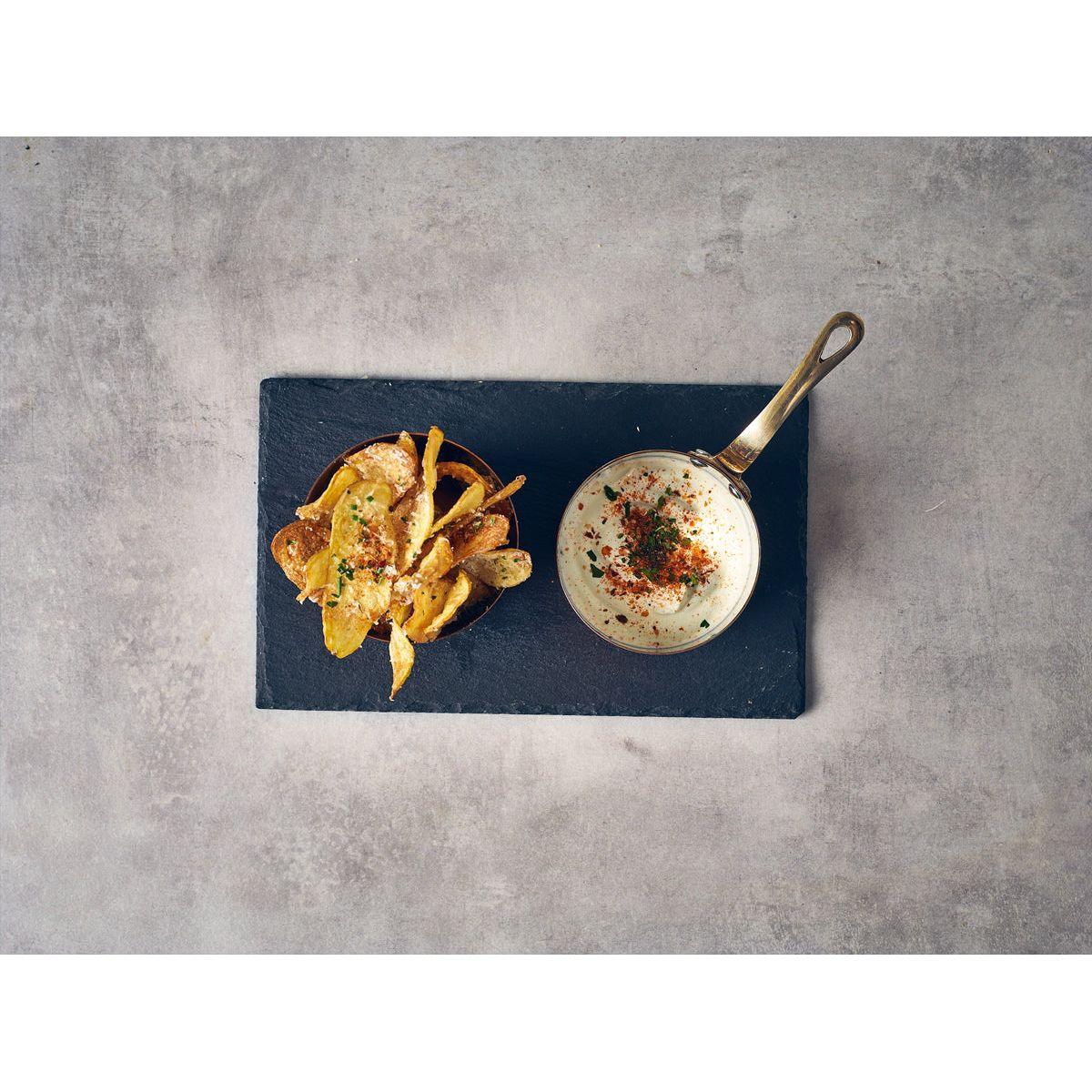 Genware Natural Edge Slate Platter 25 X 13cm - BESPOKE 77