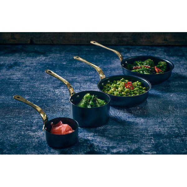 GenWare Black Vintage Steel Mini Sauce Pan 7.8 x 4.5cm - BESPOKE 77