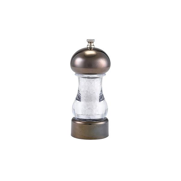 GenWare Gun Metal & Acrylic Salt/Pepper Grinder 14cm - BESPOKE 77