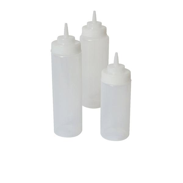 Squeeze Bottle Wide Neck Clear 24oz/71cl - BESPOKE 77