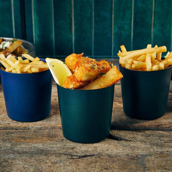 GenWare Metallic Blue Serving Cup 8.5 x 8.5cm - BESPOKE 77