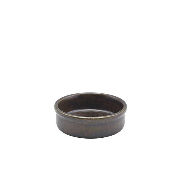 Terra Porcelain Black Tapas Dish 10cm - BESPOKE 77