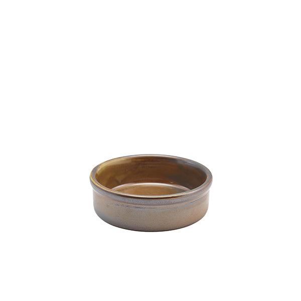 Terra Porcelain Rustic Copper Tapas Dish 10cm - BESPOKE 77