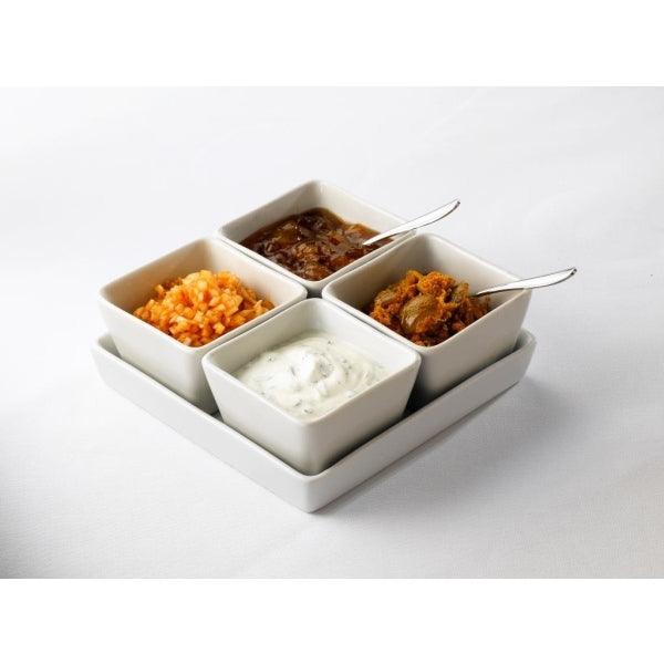 Genware Saffron Tea Spoon 18/0 (Dozen) - BESPOKE 77