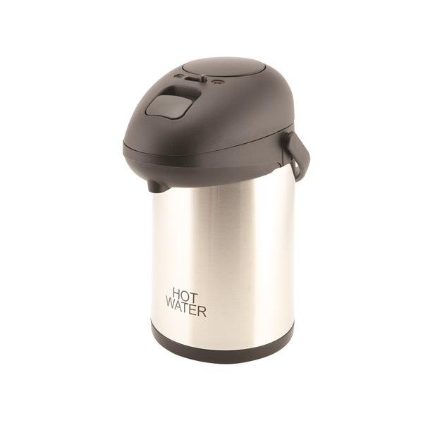 Hot Water Inscribed St/St Vac. Pump Pot 2.5L - BESPOKE 77