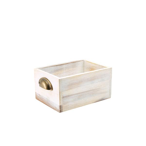 GenWare White Wash Acacia Wood Display Drawer 21.5 x 15 x 11cm - BESPOKE 77