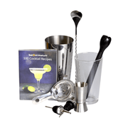 8 Piece Cocktail Kit with Cocktail Recipe Book - BESPOKE77