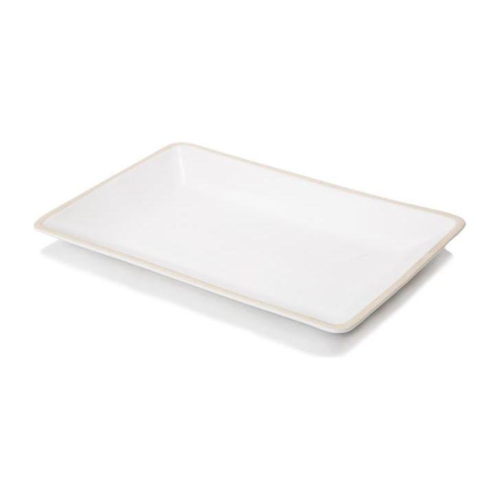Off White Rectangular Plate - BESPOKE77