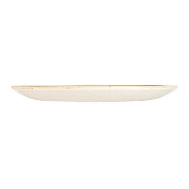 Churchill stonecast round coupe plate barley white 165mm - BESPOKE77